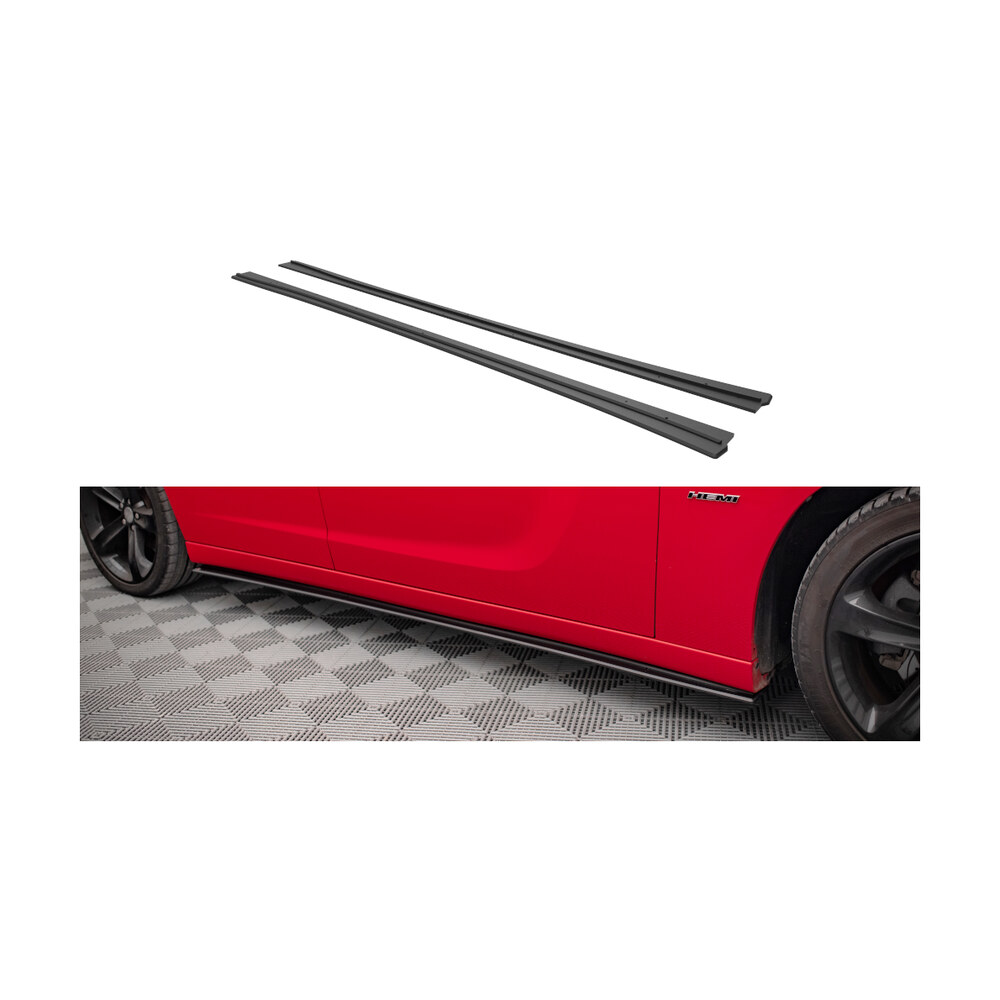 Prelungiri praguri compatibile cu Dodge Charger RT (14-22) Maxton Design Prelungiri praguri compatibile cu Dodge Charger RT (14-22) Maxton Design