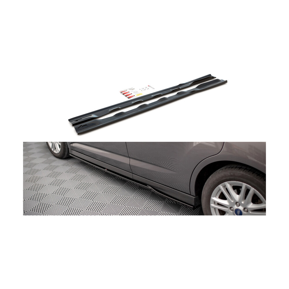 Prelungiri praguri compatibile cu Ford C-Max 2 (10-14) Maxton Design Prelungiri praguri compatibile cu Ford C-Max 2 (10-14) Maxton Design
