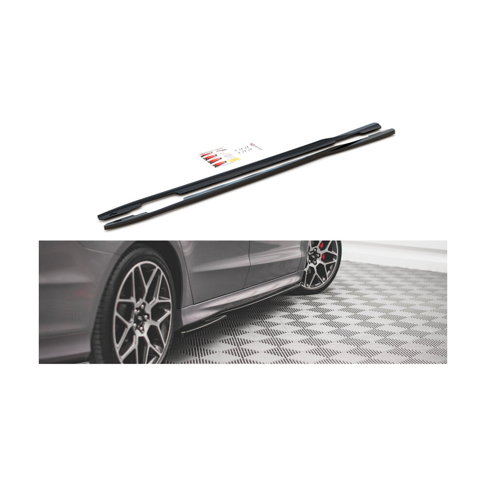Prelungiri praguri compatibile cu Ford Mondeo ST-Line (19-22) Maxton Design Prelungiri praguri compatibile cu Ford Mondeo ST-Line (19-22) Maxton Design