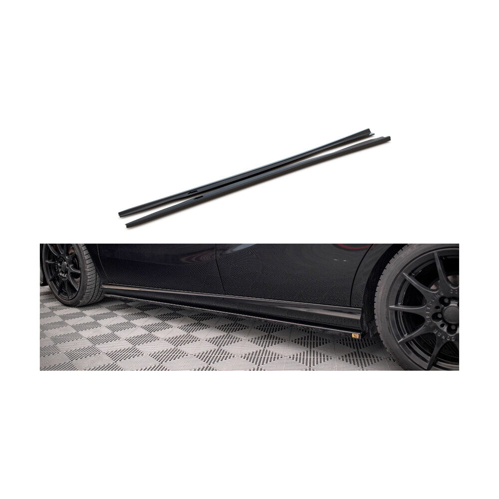 Prelungiri praguri compatibile cu Mercedes B Class W246 (14-18) Maxton Design Prelungiri praguri compatibile cu Mercedes B Class W246 (14-18) Maxton Design
