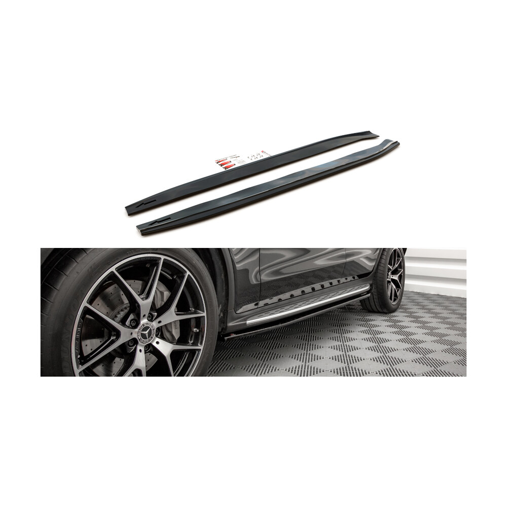 Prelungiri praguri compatibile cu Mercedes GLC Coupe C253 AMG (19-22) Maxton Design Prelungiri praguri compatibile cu Mercedes GLC Coupe C253 AMG (19-22) Maxton Design