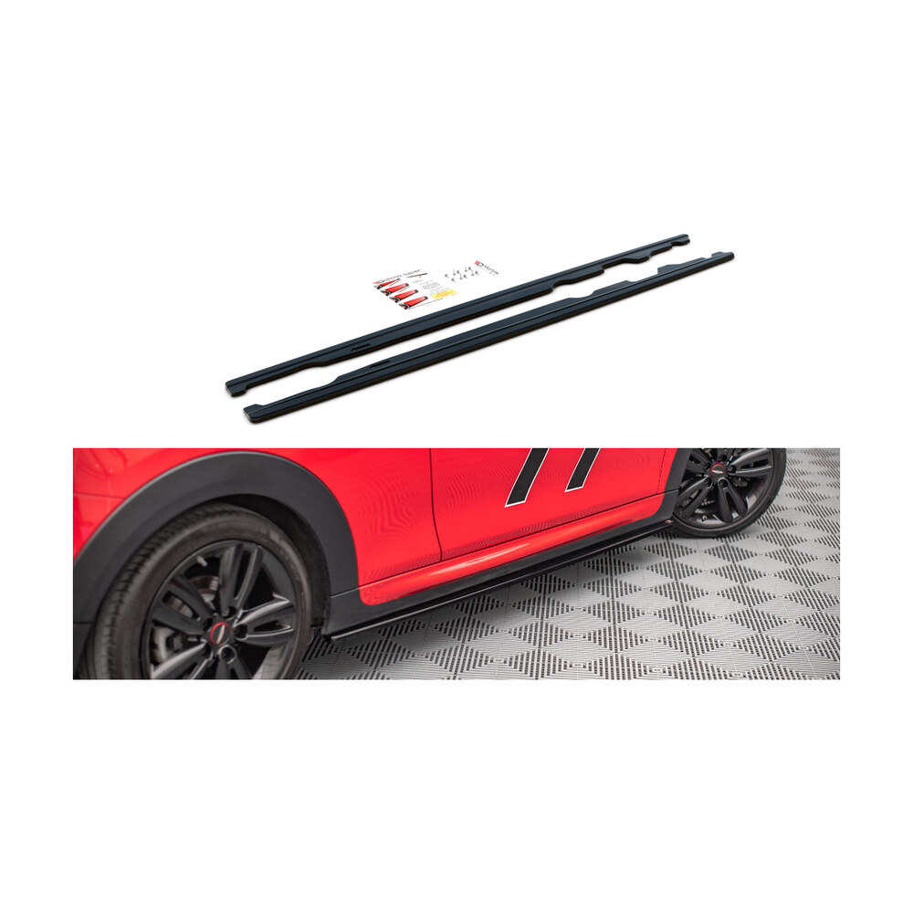 Prelungiri praguri compatibile cu Mini Cooper S F56 (17-22) Maxton Design Prelungiri praguri compatibile cu Mini Cooper S F56 (17-22) Maxton Design