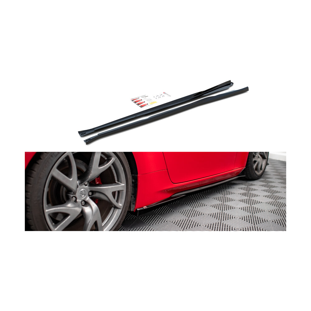 Prelungiri praguri compatibile cu Nissan 370Z (12-20) Maxton Design Prelungiri praguri compatibile cu Nissan 370Z (12-20) Maxton Design