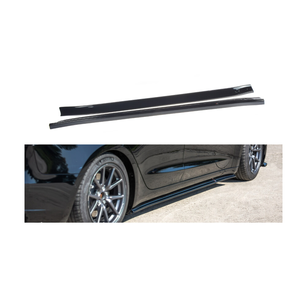 Prelungiri praguri compatibile cu Tesla Model 3 (17-20) Maxton Design Prelungiri praguri compatibile cu Tesla Model 3 (17-20) Maxton Design