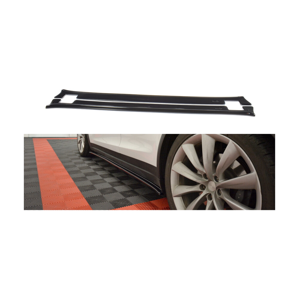 Prelungiri praguri compatibile cu Tesla Model X (15-21) Maxton Design Prelungiri praguri compatibile cu Tesla Model X (15-21) Maxton Design