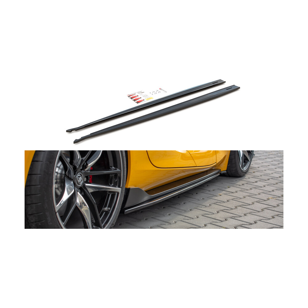 Prelungiri praguri compatibile cu Toyota Supra (19-22) V.2 Maxton Design Prelungiri praguri compatibile cu Toyota Supra (19-22) V.2 Maxton Design