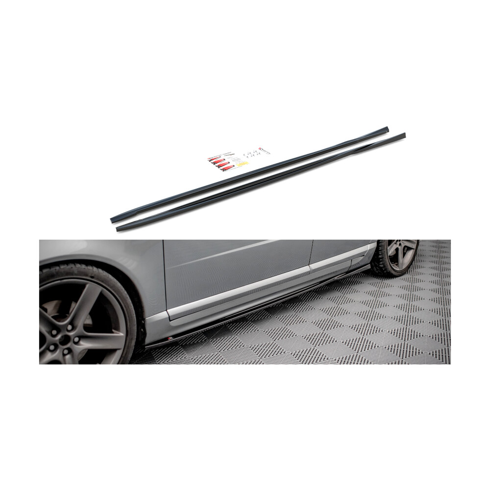 Prelungiri praguri compatibile cu Volvo V70 (07-13) Maxton Design Prelungiri praguri compatibile cu Volvo V70 (07-13) Maxton Design