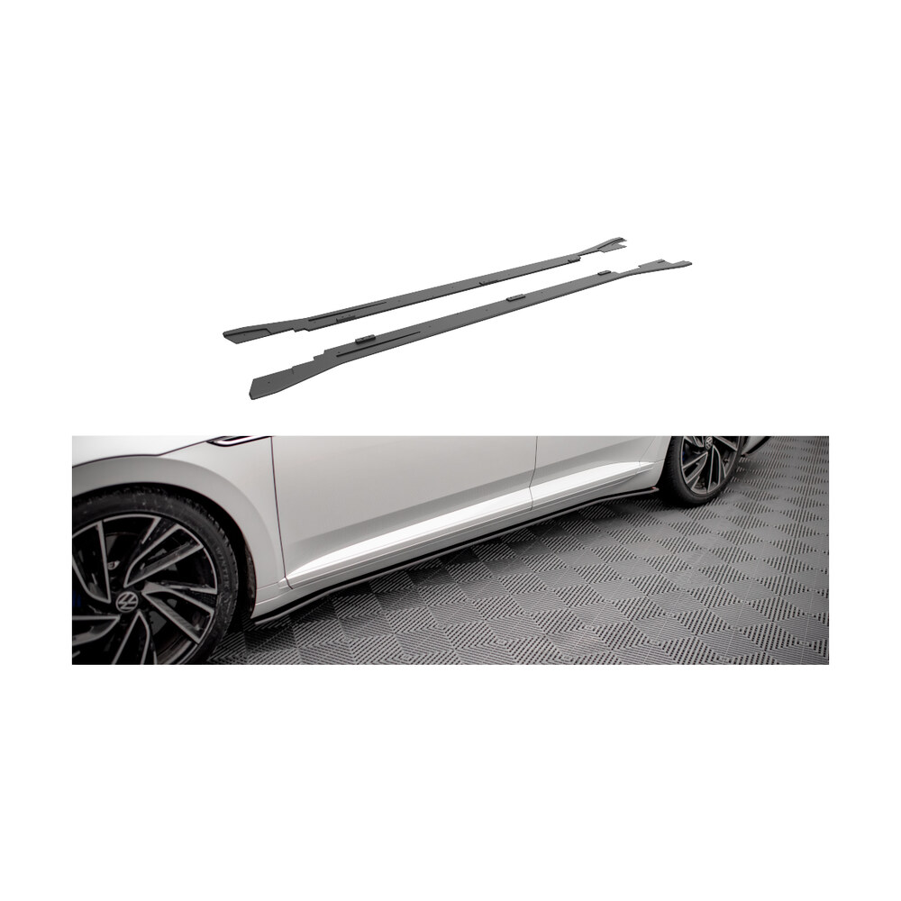 Prelungiri praguri compatibile cu VW Arteon R (20-23) Maxton Design Prelungiri praguri compatibile cu VW Arteon R (20-23) Maxton Design
