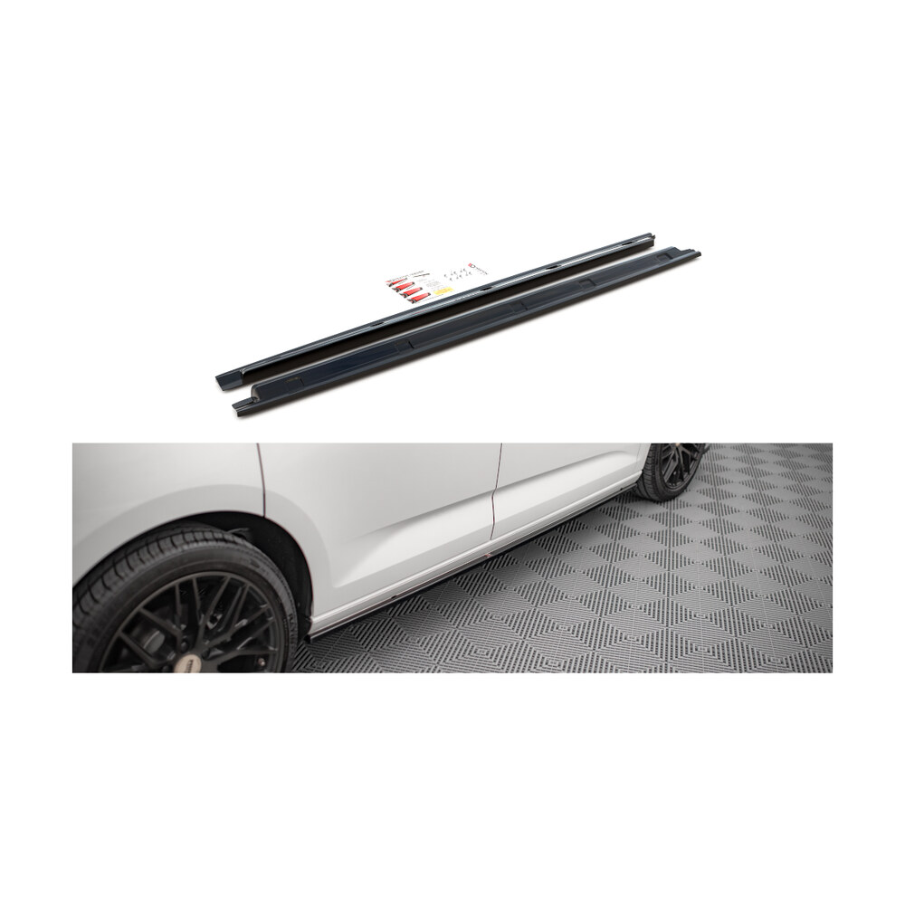 Prelungiri praguri compatibile cu VW Caddy V (20-23) Maxton Design Prelungiri praguri compatibile cu VW Caddy V (20-23) Maxton Design
