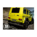 Protecție Off Road bară spate compatibilă cu Mercedes Benz W463 G-Class (89-17) — imaginea 6