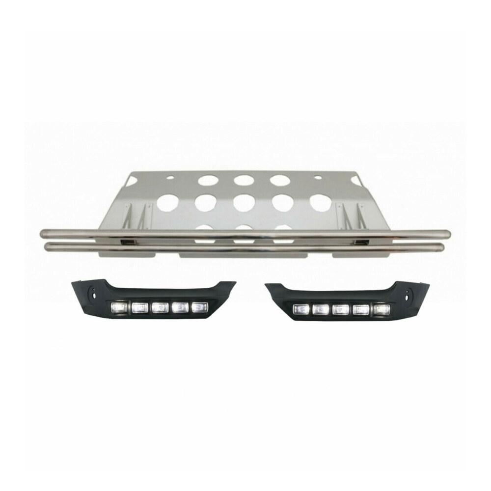 Protecție Off Road cu prelungiri DRL compatibilă cu Mercedes Benz W463 G-Class (89-17) Protecție Off Road cu prelungiri DRL compatibilă cu Mercedes Benz W463 G-Class (89-17)