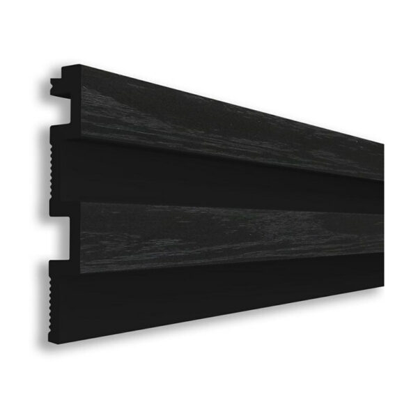 Riflaj decorativ din polimer dur D-402-105, 290x11,5x1,8 cm