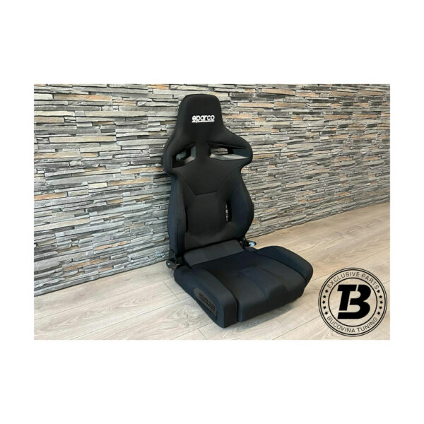 Scaun sport Sparco R333 Forza Black — imaginea 2