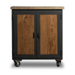 Set grătar nuc și dulap pentru exterior — imaginea 5