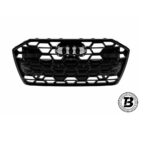 Set grile laterale și grilă centrală compatibilă cu Audi A6 C8 (18-24) RS6 Design — imaginea 2