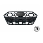 Set grile laterale și grilă centrală compatibilă cu Audi A7 C8 (18-23) RS7 Design — imaginea 3