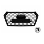 Set grile laterale și grilă centrală compatibilă cu Audi Q5 FY (18-20) RSQ5 Design — imaginea 2