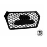 Set grile laterale și grilă centrală compatibilă cu Audi Q5 FY (18-20) RSQ5 Design — imaginea 3