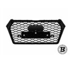 Set grile laterale și grilă centrală compatibilă cu Audi Q5 FY (18-20) RSQ5 Design — imaginea 4