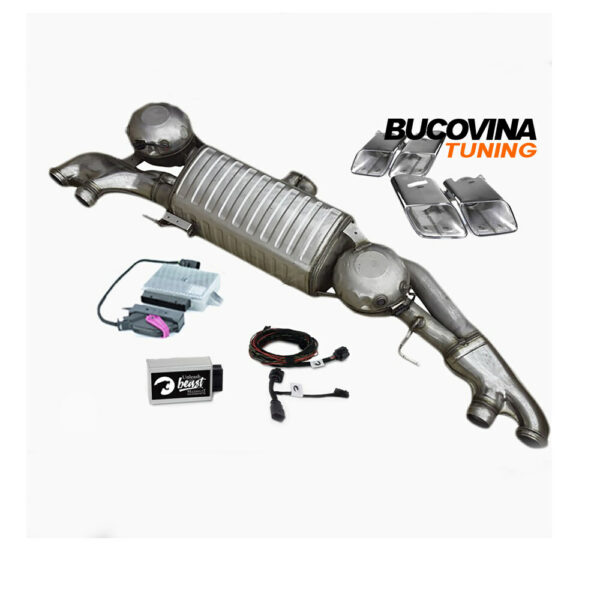 Set Maxhaust - eșapament active Sound Audi Q7/SQ7 4M - ESM Maxhaust