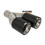 Set ornamente tobă evacuare fibră carbon — imaginea 2