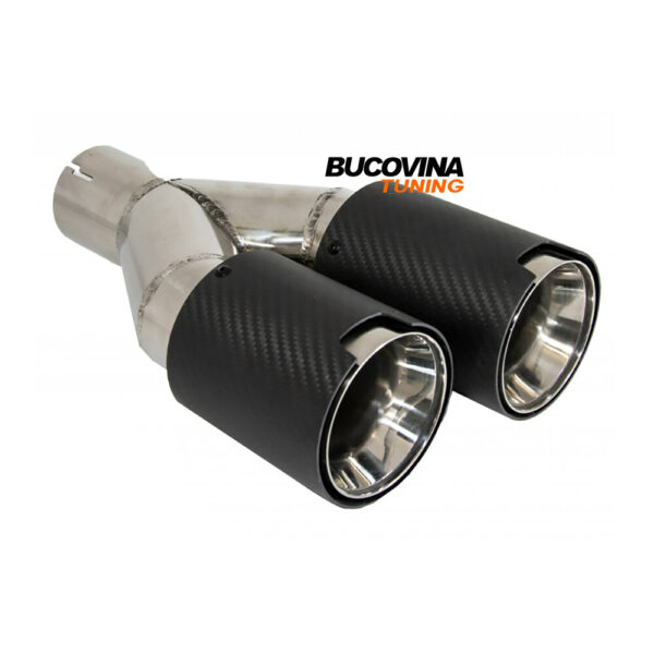 Set ornamente tobă evacuare fibră carbon — imaginea 2