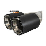 Set ornamente tobă evacuare fibră carbon — imaginea 5
