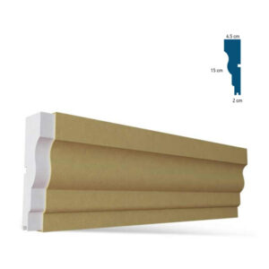 Solbanc pentru fereastră BSOL-001, 200x15x4,5 cm