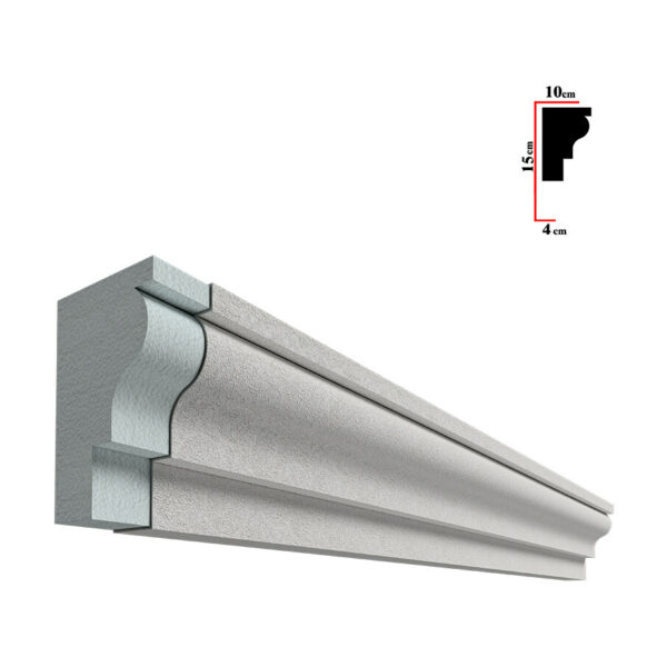 Solbanc pentru fereastră BSOL-013, 200x15x10 cm