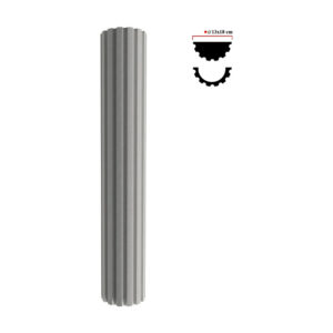 Stâlp decorativ BST-001, 200x13x18 cm