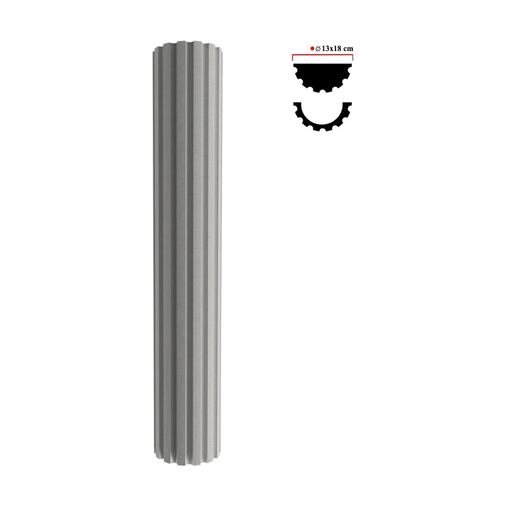 Stâlp decorativ BST-001, 200x13x18 cm Stâlp decorativ BST-001, 200x13x18 cm