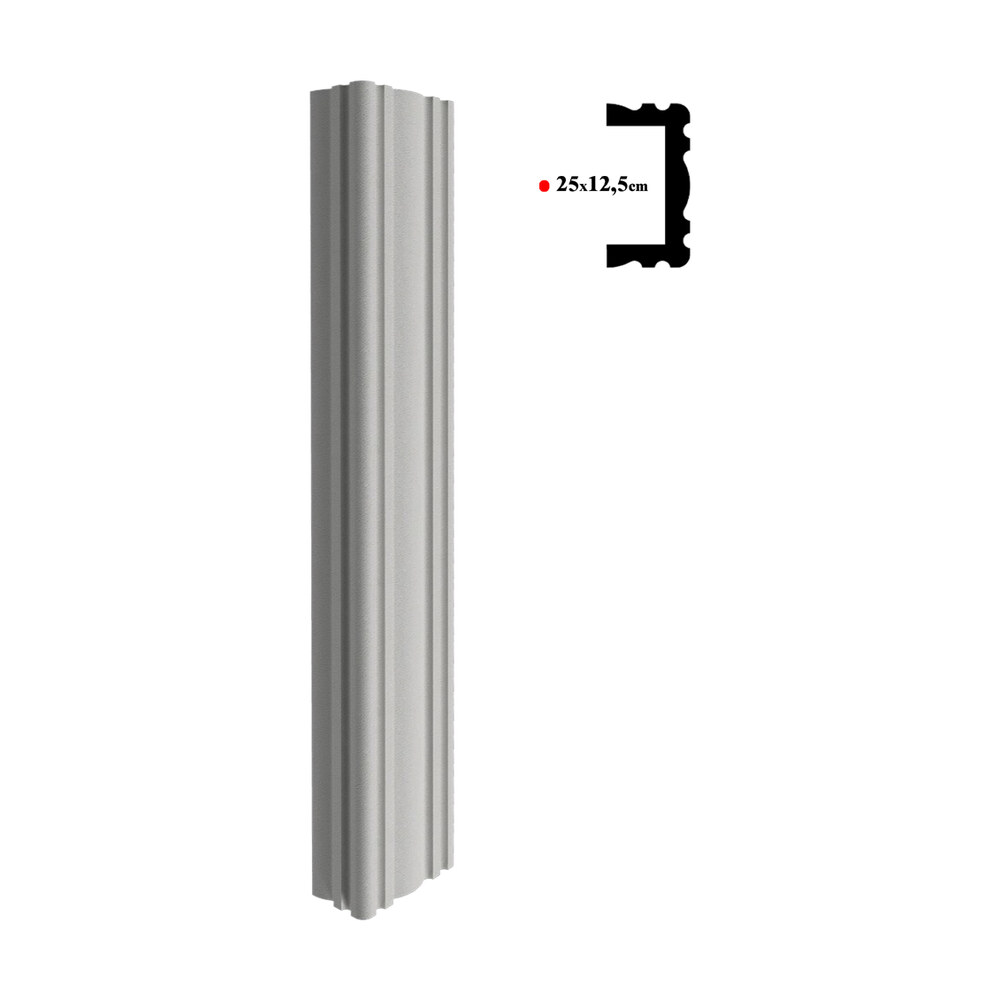 Stâlp decorativ BST-004, 200x25x12,5 cm Stâlp decorativ BST-004, 200x25x12,5 cm