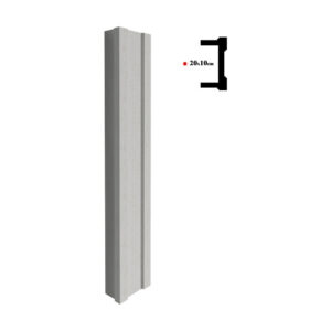 Stâlp decorativ BST-005, 200x20x10 cm