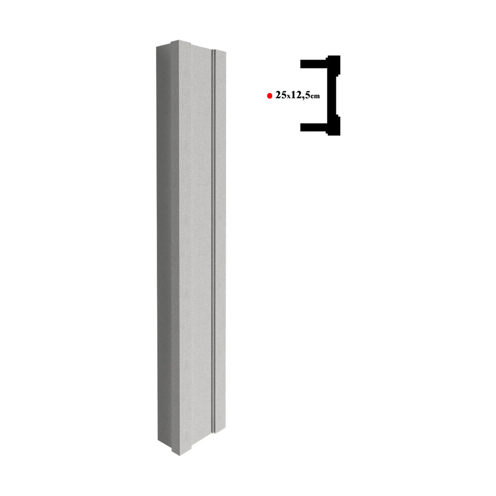 Stâlp decorativ BST-005, 200x25x12,5 cm Stâlp decorativ BST-005, 200x25x12,5 cm