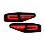 Stopuri Full LED compatibile cu Audi A4 B8.5 Sedan (12-15) Rosu Semnal Dinamic