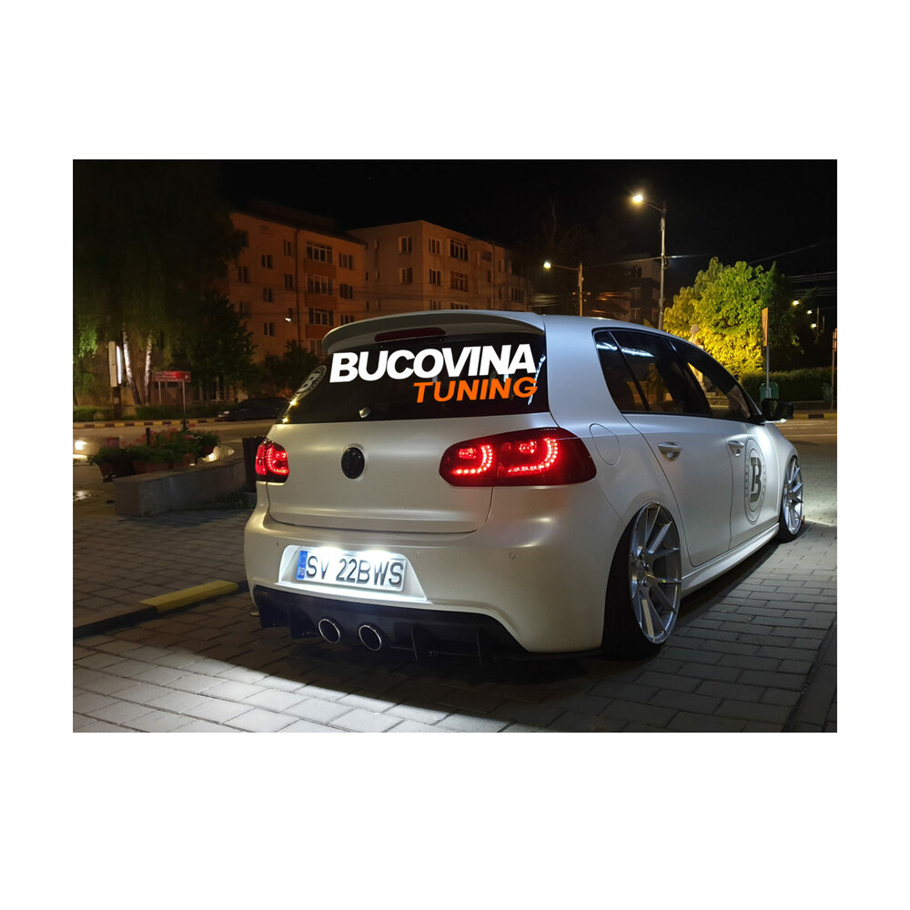 Stopuri full LED compatibile cu VW Golf 6 (08-12) Rosu - Cristal Stopuri full LED compatibile cu VW Golf 6 (08-12) Rosu - Cristal