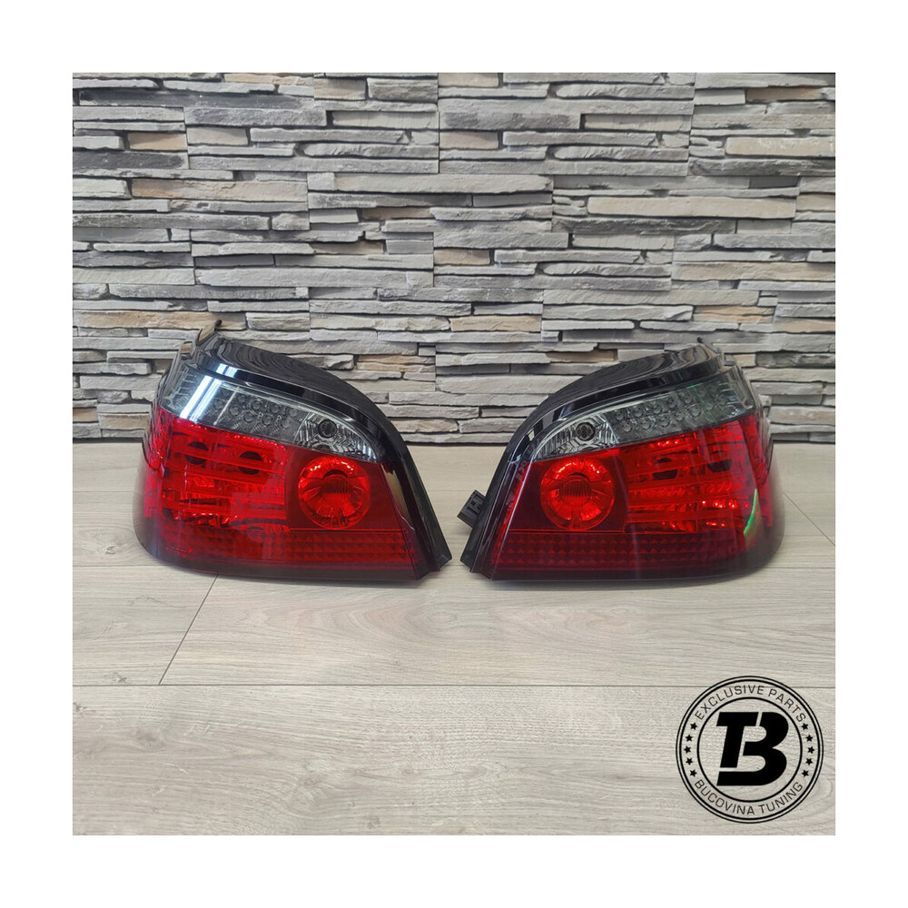 Stopuri LED compatibile cu BMW Seria 5 E60 (03-07) (cod TLBME60RS) Stopuri LED compatibile cu BMW Seria 5 E60 (03-07) (cod TLBME60RS)