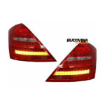 Stopuri LED compatibile cu Mercedes Benz W221 S-Class (05-12) facelift Design — imaginea 4