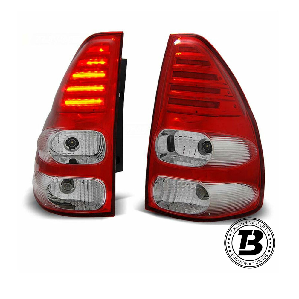 Stopuri LED compatibile cu Toyota Land Cruiser J120 (03-09) (cod RLLCJC120) Stopuri LED compatibile cu Toyota Land Cruiser J120 (03-09) (cod RLLCJC120)