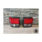 Stopuri LED compatibile cu VW T4 (90-03) Rosu Fumuriu — imaginea 2