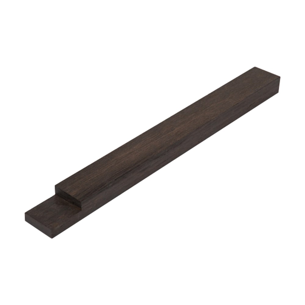 Grindă de substructură Bamboo X-treme din bambus tratat termic, maro închis, cu capătul decupat pentru îmbinare prin suprapunere Grindă de substructură Bamboo X-treme din bambus tratat termic, maro închis, cu capătul decupat pentru îmbinare prin suprapunere