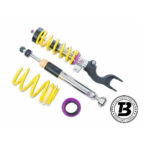 Suspensie sport reglabilă compatibilă cu Tesla Model 3 (17-23) KW V3 INOX — imaginea 2