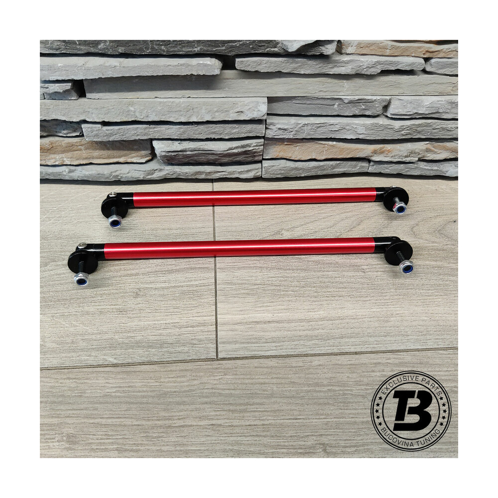 Tije Sustinere prelungire lip bară față 20cm roșu Tije Sustinere prelungire lip bară față 20cm roșu